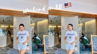 WEEKEND TRIP TO JOHOR BAHRU | Cafe Hopping, Wagyu Buffet, Massage, Hair Treatment 💣  JB VLOG 2023