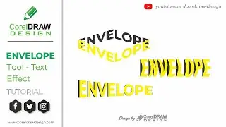 Coreldraw   Best use of Envelope tool   Digital Graphics   Tutorial   Coreldraw for Beginners