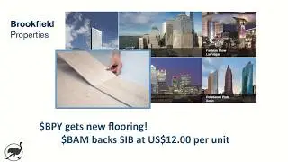 Brookfield Properties $BPY announces $1B issuer bid at $12.00 per unit