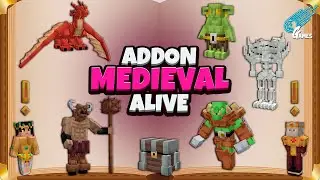 🧝⚔ ADDON MEDIEVAL ALIVE para MINECRAFT BEDROCK PE +1.20 🧝⚔
