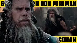RON PERLMAN Attack on the Village | CONAN THE BARBARIAN (2011)