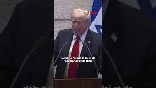 Release of Israeli hostages: Donald Trump's statement to the Knesset