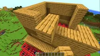 Minecraft TNT Ball with House destruction
