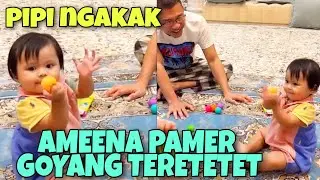 LIVE PIPI ANANG NGAKAK AMEENA PAMER GOYANG TERETETET