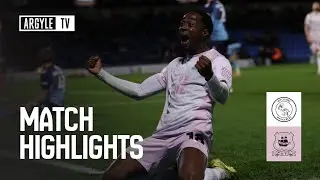 Match Highlights | Wycombe Wanderers v Argyle