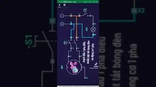 Hướng dẫn cách bật tắt bóng đèn và bật tắt động cơ khi đấu vào lưới điện 1 pha có điện áp =220V
