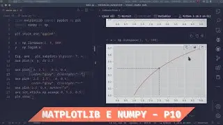 Identificando um ponto com linhas paralelas e marcador usando o Matplotlib