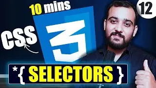 Master CSS Selectors in 10 Minutes with This Simple Trick! | Frontend Fire Series by Coding Wallah🔥