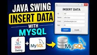 Save data Java Swing code with MySQL