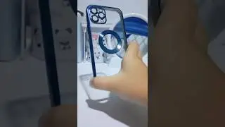 ASMR unboxing blue iphone case 11 pro #iphone #unboxing #asmr #shorts