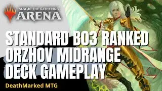 MTG Arena Standard Ranked B03 Gameplay with Orzhov Midrange (Match 1 vs Orzhov Phyrexians)