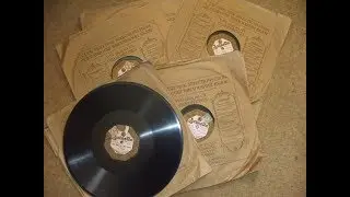 "Song of the Clock " & other Pathe Actuelle 78rpm gramophone records