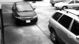 First Night with Camera on Driveway - Test DSC-932L