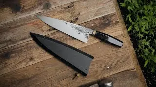 Finishing A Chef Knife And Saya Combo