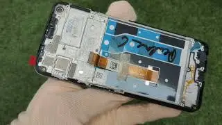 Realme 6i original screen with fream/ real cost in market india/ which type of original display...