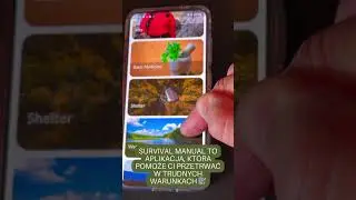 Przygotuj się na trudne czasy z aplikacjami Mapy oraz Survival manual pamietaj o torbie faradaya 🗺