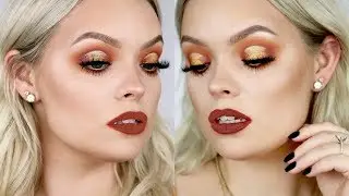 PUMPKIN SPICE MAKEUP TUTORIAL + Tips & Tricks for Smokey Undereyes