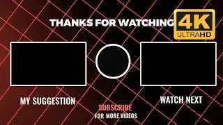 Outro Video - Thanks for Watching ! Suggestion Watch Video 📺