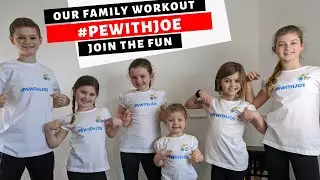 PE WITH JOE | BEST KIDS WORKOUT ROUTINES | 