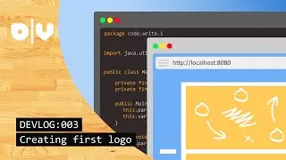 Drawing logo in Photoshop | Startup Devlog #003