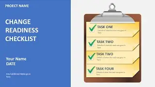 PowerPoint Checklist Clipboard Free Templates
