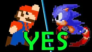 What Happens When Mario Discovers Sonic Games?