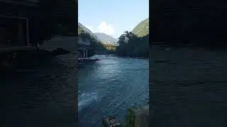 Шум водопада Звуки природы шум ручья #природа #водопад #шумморя #shortvideo #звуки #красиво #сочи