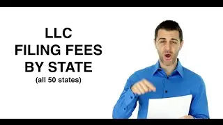 LLC Filing Fees by State