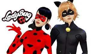 Miraculous Ladybug and Chat Noir | Леди Баг и Супер Кот (The Sims 4 )