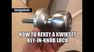 How to Rekey a Kwikset Key-in-Knob Lock | Mr. Locksmith Video