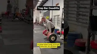 Trap bar deadlifts - A great strength exercise, for athletes
