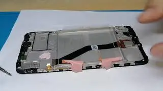 Разборка и замена дисплея на Huawei Y6 2019 MRD-LX1F