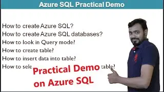 Azure SQL Database Tutorial | practical demo on Azure sql | Azure SQL Overview | part 09