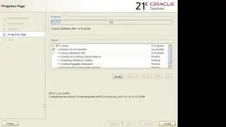 Oracle Database 21c How to create new database :-)