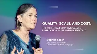[Taejae Future Education Forum '24] Daphne Koller & Stephen Kosslyn on AI + Individualized Learning