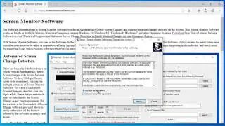 Screen Monitor Software - Installation and Usage