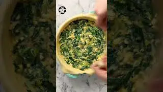 Cheesy Crispy Greek Spinach Pie!  
