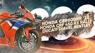 Мотоновости - новый KTM 390 Adventure, CRF450RX Rally, лимитка Diavel for Bentley и другое