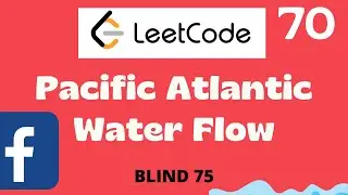 Leetcode 417. Pacific Atlantic Water Flow. Python (Dfs Graph)