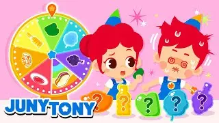 Rueda Mágica de Colores | Dulces Coloridos y Más | Canciones Infantiles | JunyTony en español