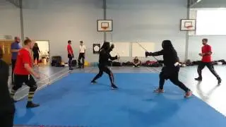 2016 Astolat Open Sidesword and Buckler Semi-Final Chris vs Sasha