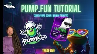 Pump.fun tutorial italiano. Trade Live. come guadagnare e dove comprare le meme coin #crypto #btc