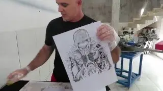FOTOLITO - Como fazer usando papel e óleo - ÓLEOLITO