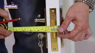 How to install a Mortise Mortice Lock and handles