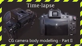Live - Modelling a CG camera - Part 2 (Timelapse)