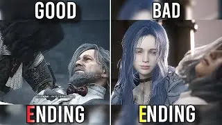Lies of P All Main Story Endings - Geppetto Ending | Pinocchio Ending | Sophia Ending