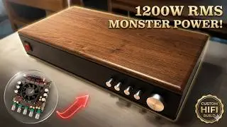 Building Insanely Loud 1200W Bluetooth Amplifier - Drives 10 Subwoofers