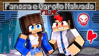A FAMOSA e o GAROTO MALVADO se APAIXONARAM - FILME no Minecraft ◂Miika▸