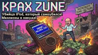 История краха Zune. Проклятое устройство!