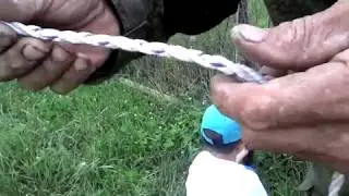 How to make a rope using just a drill. Life hack.
